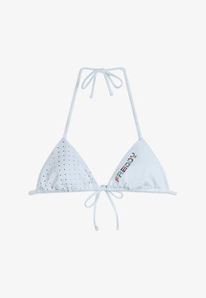 Freddy, RHINESTONE EMBELLISHED TRIANGLE - Bikiniyläosa - bianco