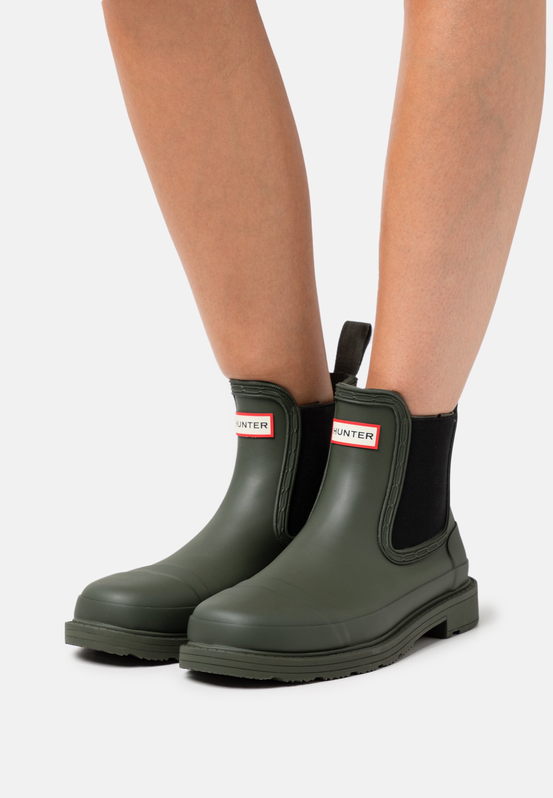 Hunter Commando Boots Hunter Mens Commando Boots Mens Hunter Commando Boots Black  main image 2