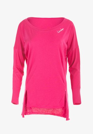 MCS003 ULTRA LIGHT - Pikkade varrukatega topp - deep pink