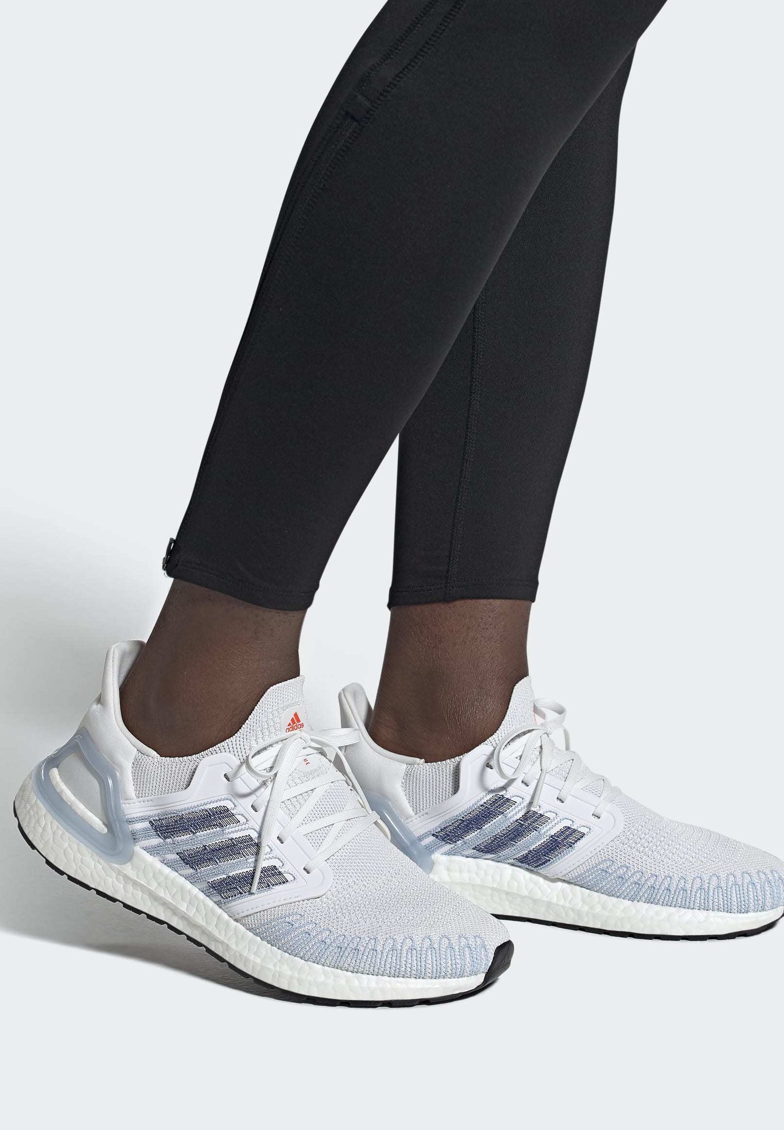 adidas Performance ULTRABOOST 20 SHOES - Stabiliteit hardloopschoenen -  white/wit - Zalando.be