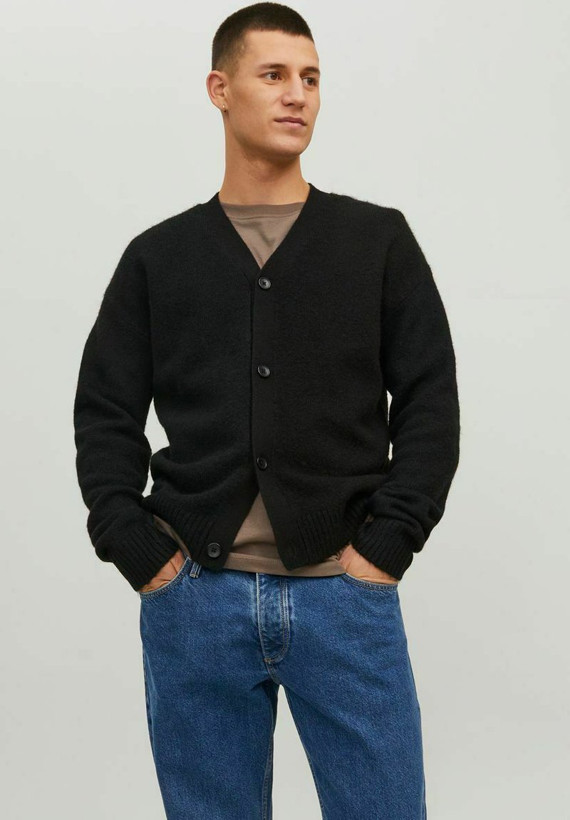 Jack & Jones JOROLLIE CARDIGAN - Cardigan - black