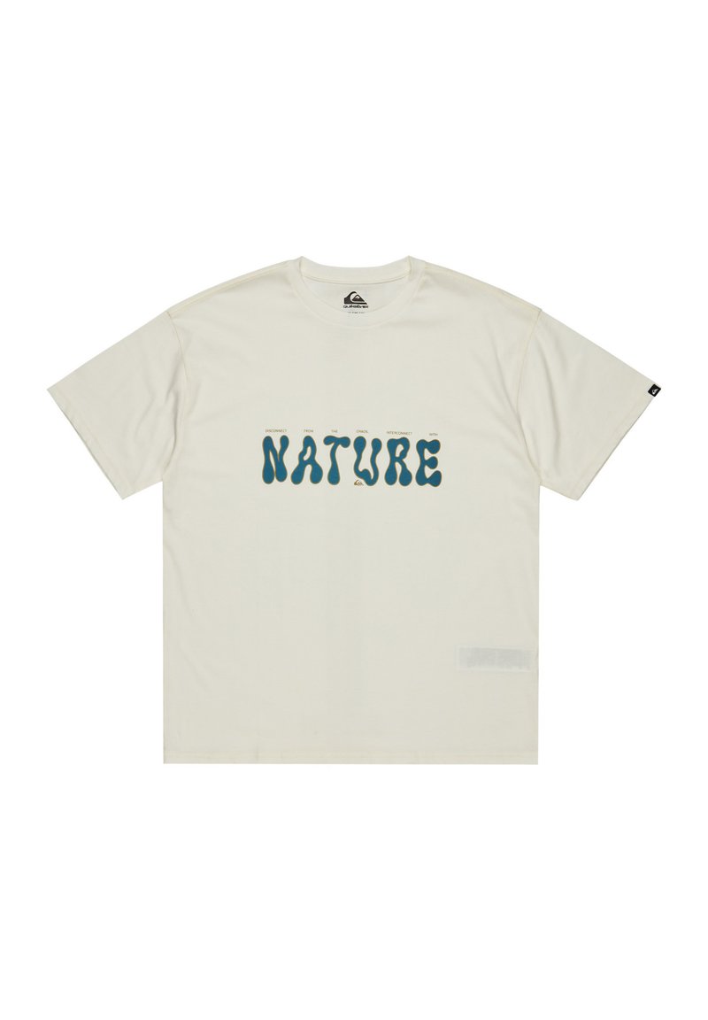 Quiksilver T-shirt print wit Quiksilver T-shirt print wit