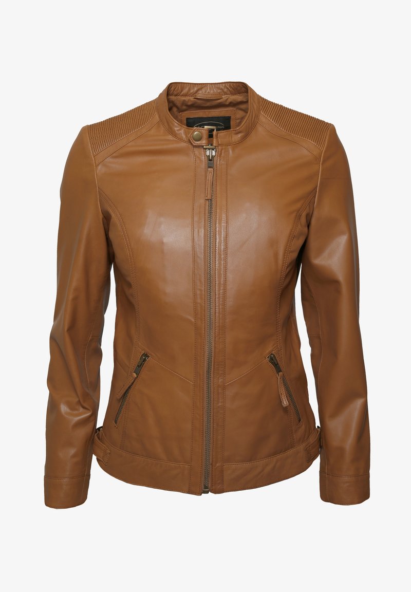 JCC Lederjacke - cognac