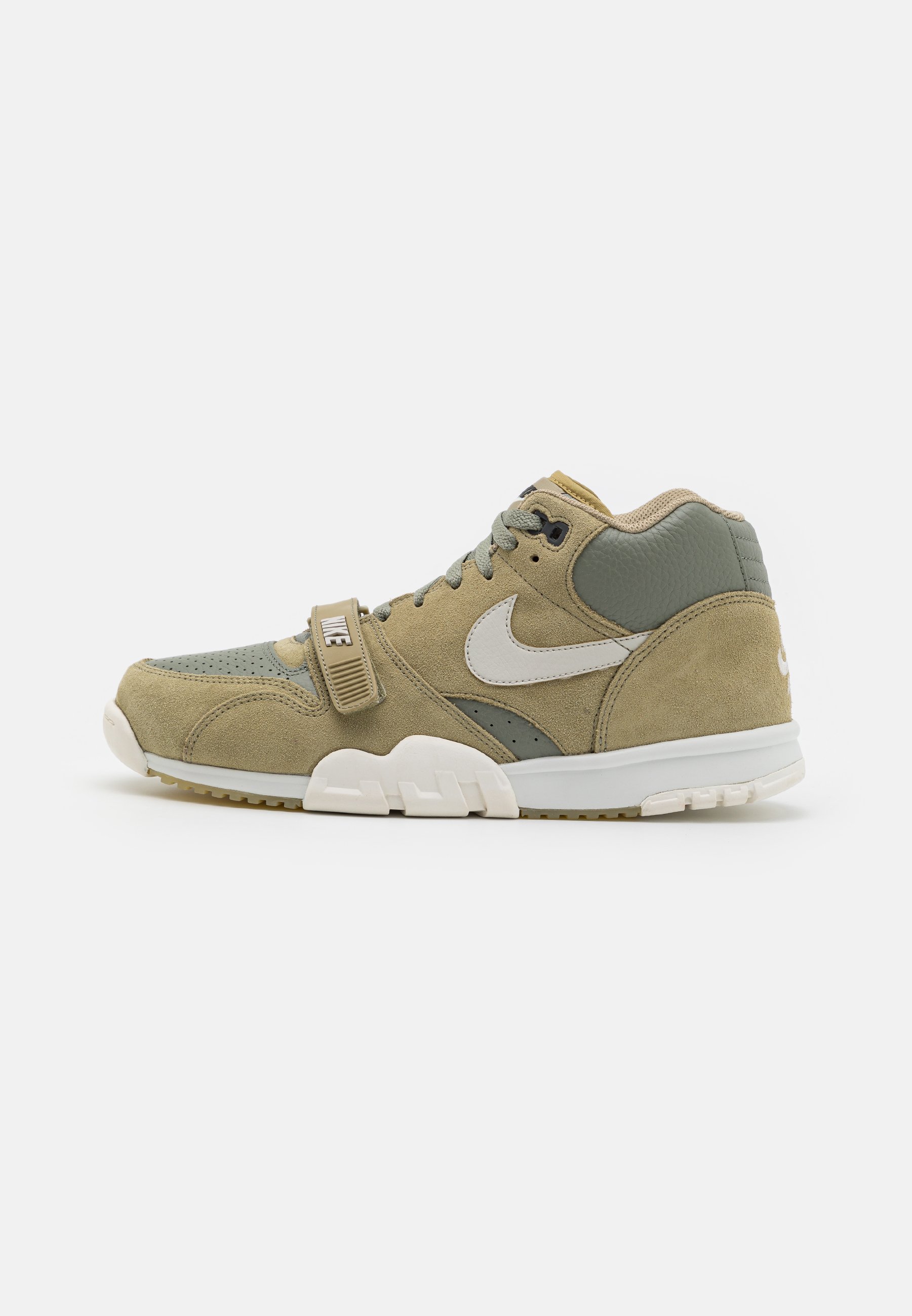 Nike Tan and Black High-Top Sneakers with Green Swoosh Accent A MA MANIÉRE x JORDAN AIR SHIP SP  main image 2