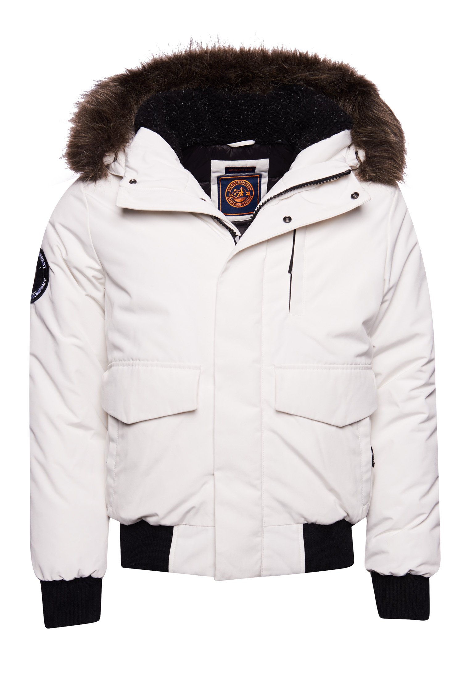 Superdry EVEREST - Winter jacket - ecru 