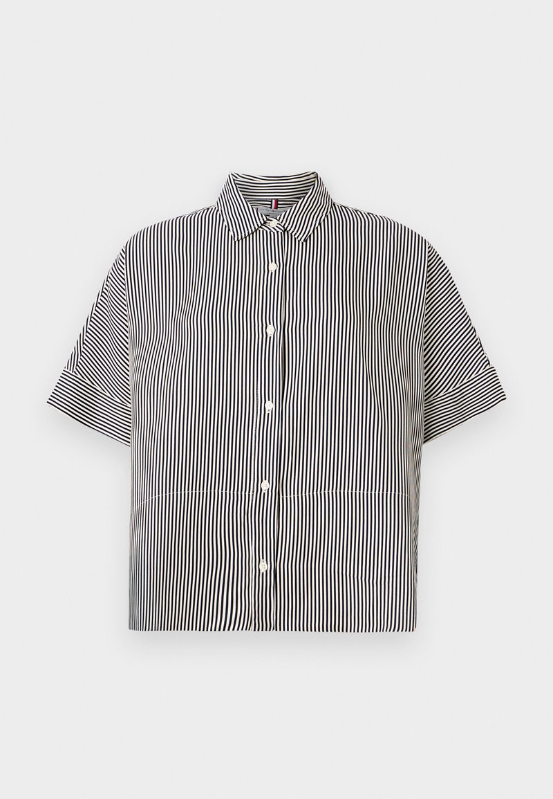 Tommy Hilfiger Overhemdblouse donkerblauw Tommy Hilfiger Overhemdblouse donkerblauw