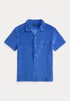 CUSTOM SLIM FIT TERRY CAMP SHIRT - Риза - modern royal