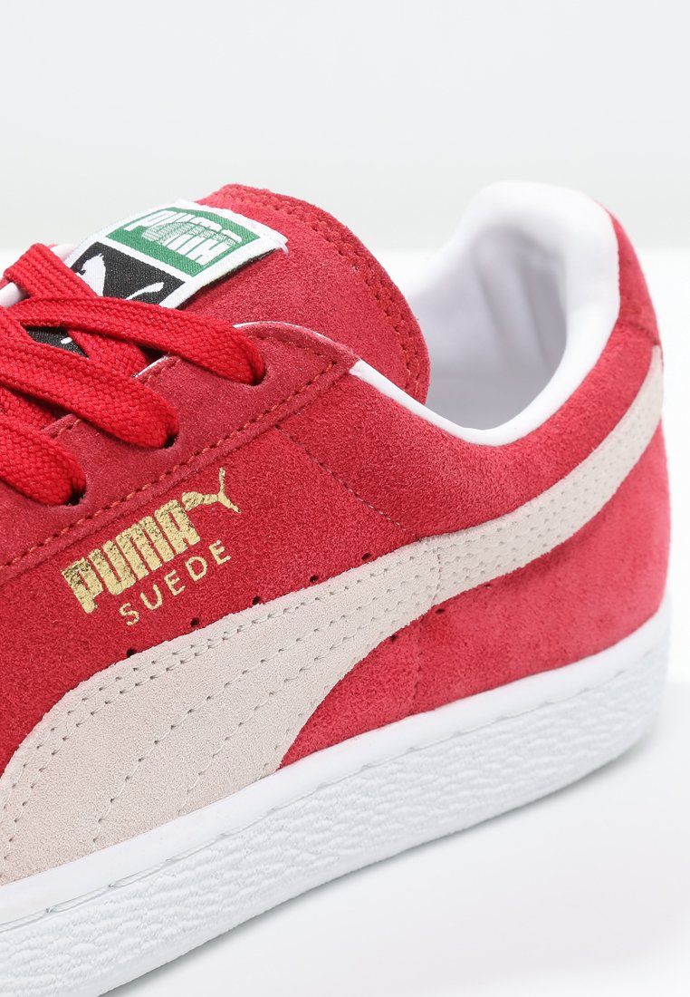 puma suede mid classic red