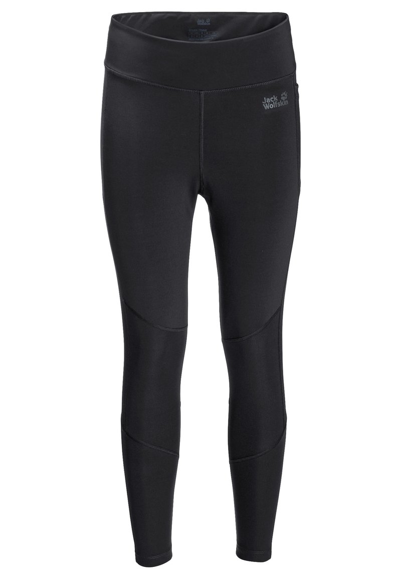 Jack Wolfskin Tights zwart