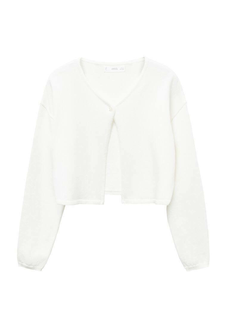 Mango Kids Kardigan - off-white