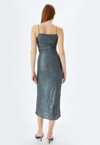 Koton SEQUINED - Cocktailkleid/festliches Kleid - anthracite