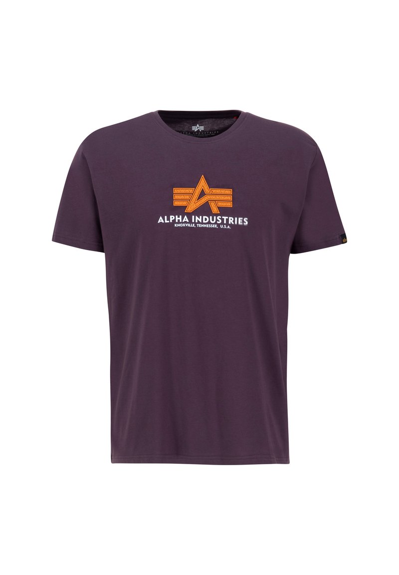 alpha industries T-shirt print paars