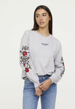 Lee Cooper Sweatshirt - gris chiné