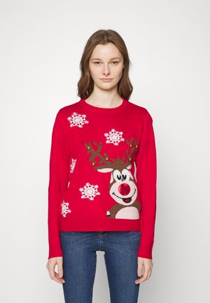 ONLY XMAS BELL LS EX  - Vesta - red