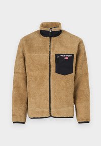 Selected, desert khaki/black