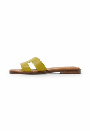 SLIDE - Slip-on sandaler - other yellow