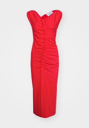 AKNVAS IVY STRETCH DRESS - Jersey dress - red