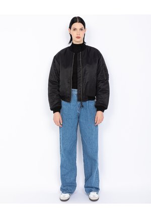 Schott COUPE 90'S EN RECYCLÉ - Bomberjacke - Noir