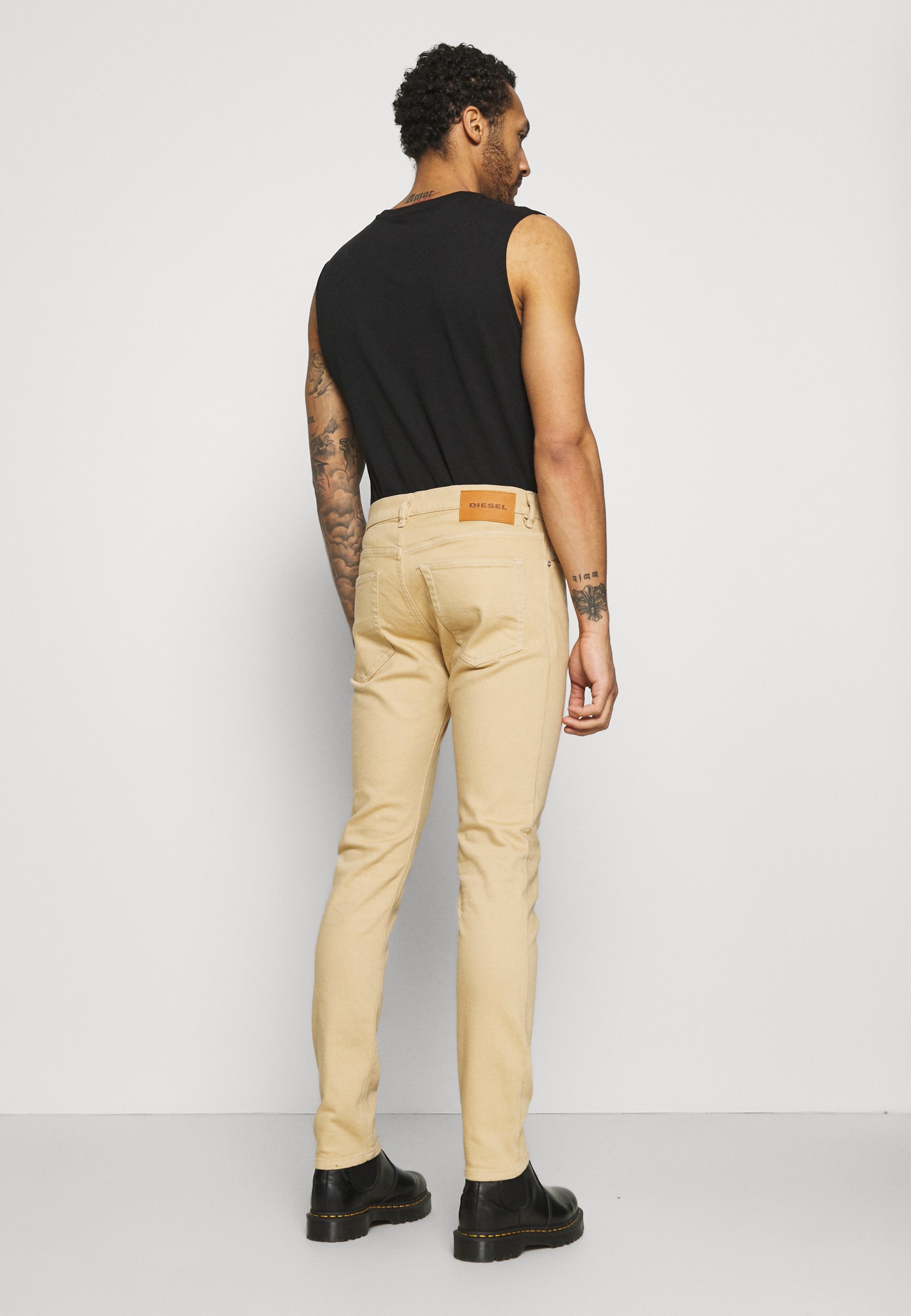 Diesel D-LUSTER - Slim fit jeans - beige/Gekleurd denim - Zalando.nl
