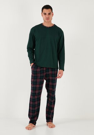 SET REGULAR  FIT - Nachtwäsche Set - green