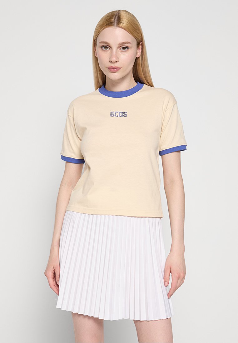 GCDS T-shirt print blauw GCDS T-shirt print blauw