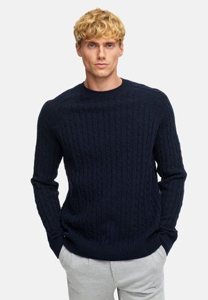 FLYNN CABEL CREW NECK - Maglione - sky captain