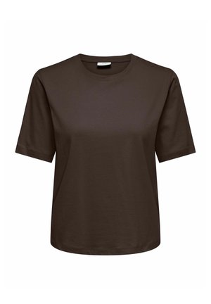 JDY, TOP JDYREX TOP - T-shirt basique - coffee bean