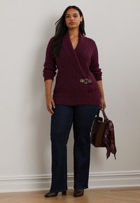 Lauren Ralph Lauren Woman BUCKLED COTTON SWEATER