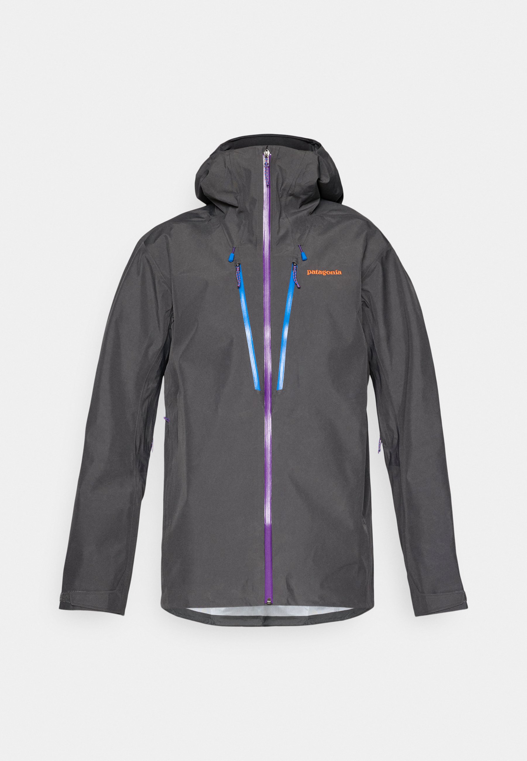 Patagonia TRIOLET - Chaqueta Hard shell - forge grey/blue/gris
