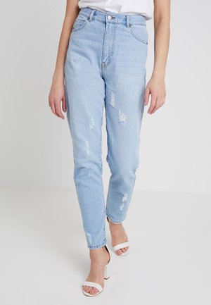 Mom jeans - light-blue denim