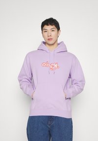 Obey Clothing TAG HOOD - Majica s kapuljačom - digital lavender