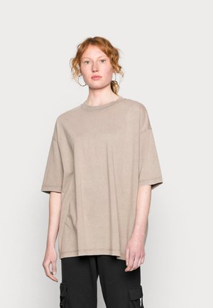ONLIVA LIFE OVERSIZE - Basic T-shirt - walnut