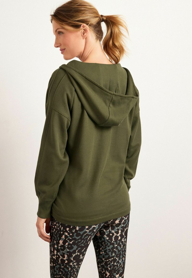 Next MATERNITY HOODED Kapuzenpullover green/grün Zalando.ch