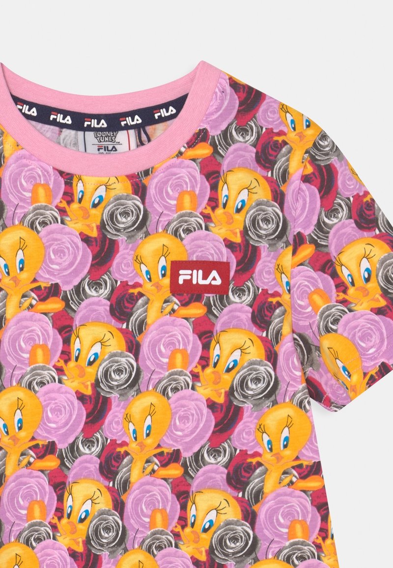 Fila LOONEY TUNES LANGEOOG TEE DRESS - Jersey dress - lilac - (Pre-owned) -  Zalando