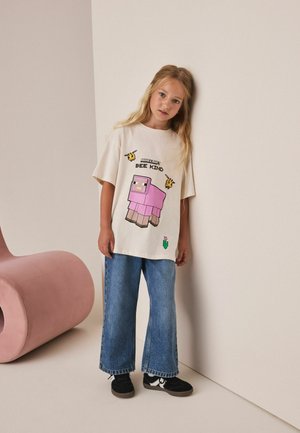 Next, MINECRAFT OVERSIZE, beżowy