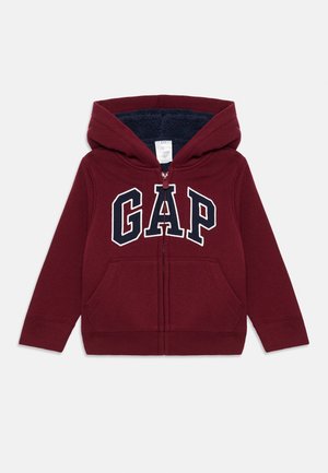 COZY LOGO - Felpa con zip - red delicious