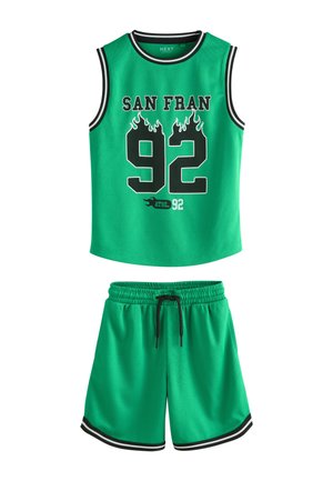 Next, REGULAR FIT - BASKETBALL SET - Træningsbukser - bright green