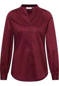 Eterna REGULAR FIT - Button-down blouse - burgunder