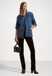 Lauren Ralph Lauren DENIM SHIRT JACKET - Lengva striukė - harvest wash