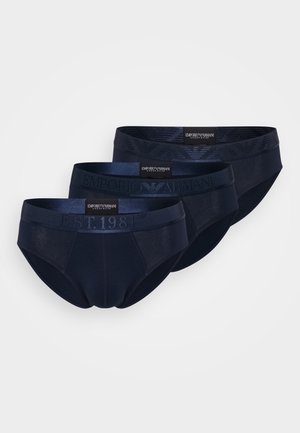 Emporio Armani BRIEF 3 PACK - Slip - blu