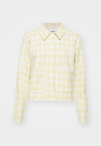 Mads Nørgaard ABBY - Chemisier - misted yellow/white alyssum