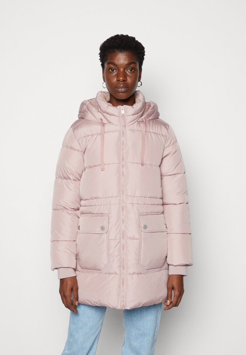GAP ULTIMATE LONG PUFFER Winter coat mauve mist/beige Zalando.ie