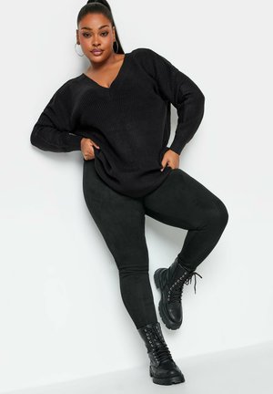 Yours Clothing - Spodnie legginsy