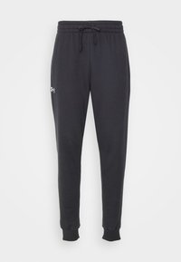 RIVAL FLEECE - Träningsbyxor - black/white