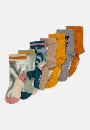 7 PACK - Socks - brown/dark brown/light brown