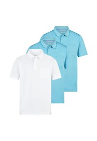 Non sélectionné, türkis   weiß