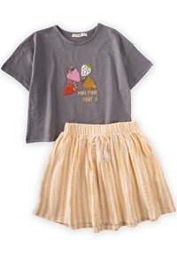 Cigit SET - Trapecinis sijonas - grey