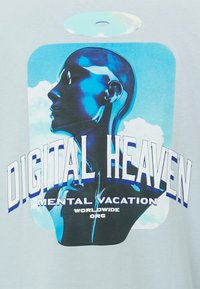 Jack & Jones JORLOOSIE TEE CREW NECK UNISEX - T-shirts med print - skyway