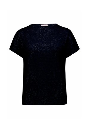 Betty Barclay, BETTY BARCLAY MIT HOHEM KRAGEN STRUKTURSHIRT - Blouse - dunkelblau