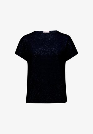 Betty Barclay, BETTY BARCLAY MIT HOHEM KRAGEN STRUKTURSHIRT - Bluse - dunkelblau
